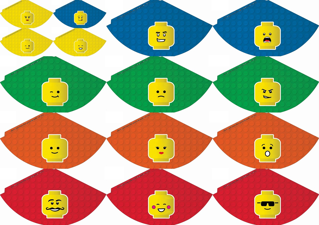 Lego Party Free Printable Hats. - Oh My Fiesta! For Geeks inside Lego Party Free Printables