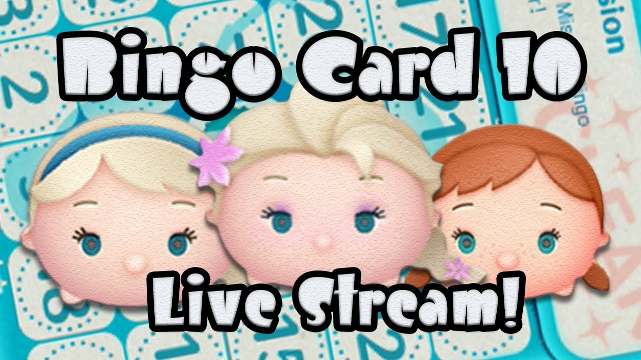 Line Disney Tsum Tsum - Frozen Bingo Card 10 inside Tsum Tsum Bingo Card 10