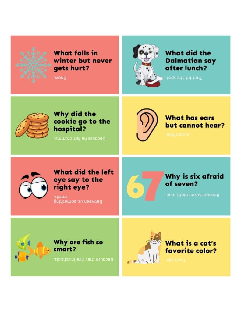 Lunch Box Jokes Printable - Free! - Kids Activity Zone pertaining to Lunch Box Jokes Free Printable