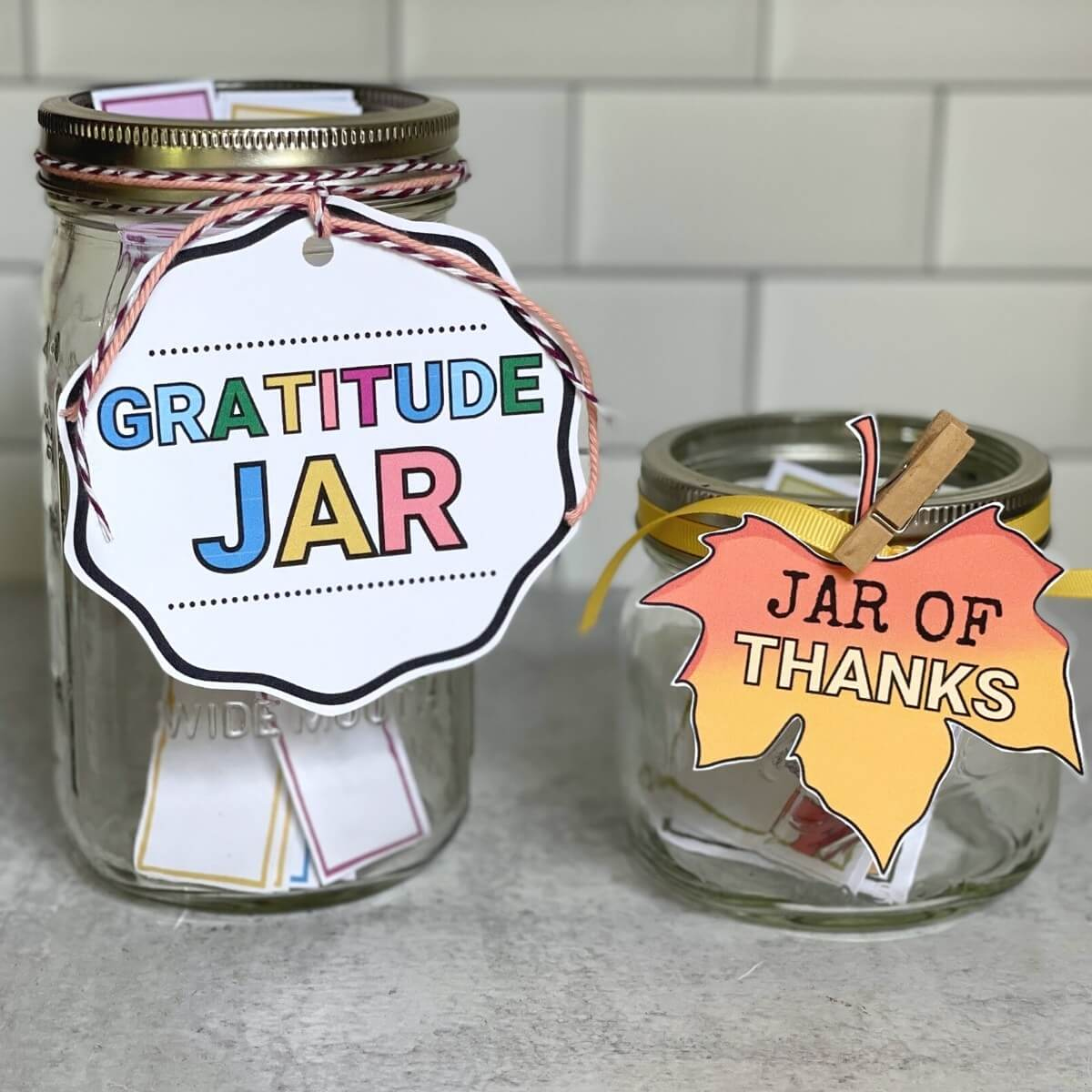 Make A Gratitude Jar With These Printables (Easy Thankful Jar!) within Free Printable Blessing Jar Printable