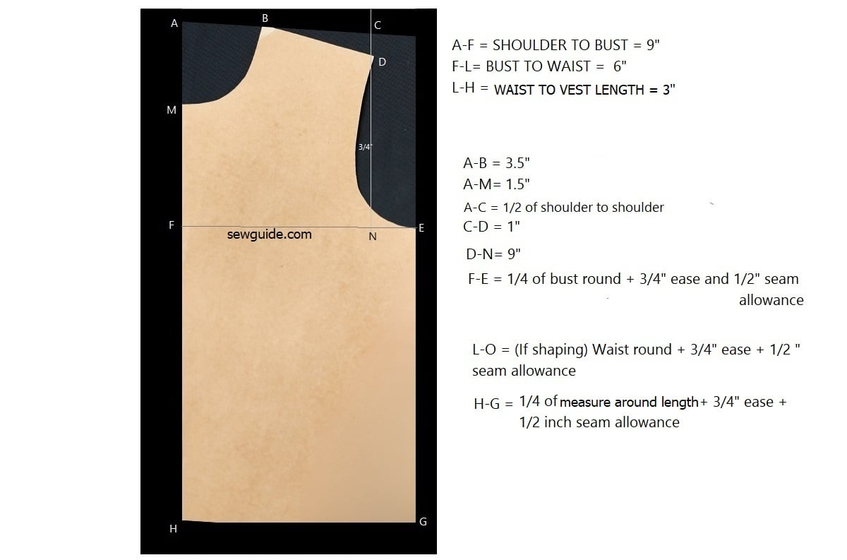 Make A Simple Vest - Free Pattern - Sewguide regarding Free Printable Vest Patterns