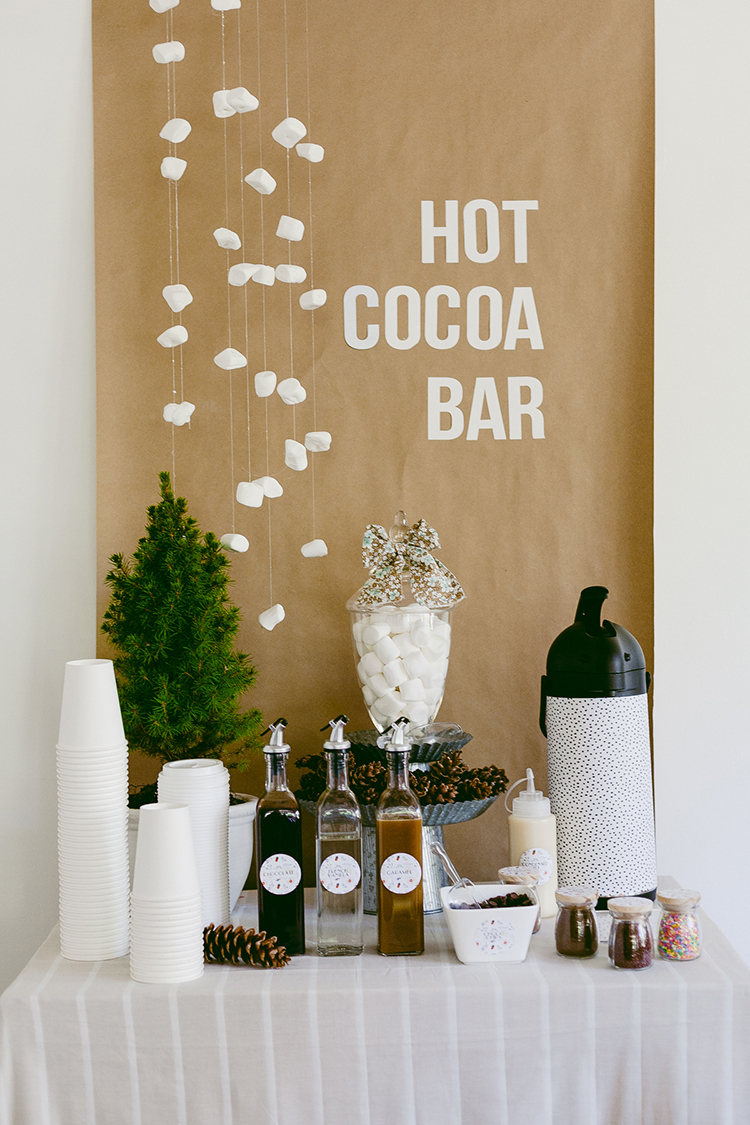 Make Your Own Hot Chocolate Bar With These Free Printables with regard to Hot Cocoa Bar Printables Free