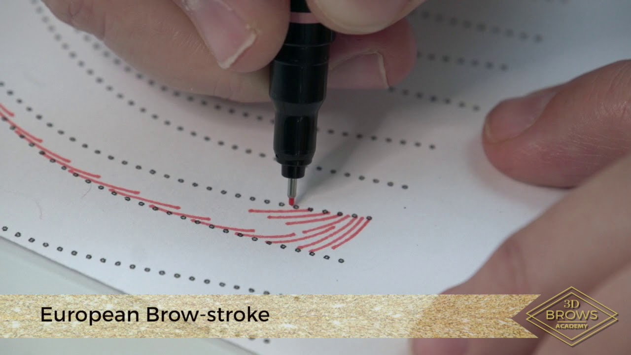 Master Microblading Hair Patterns With 3D Brows Academy intended for Free Printable Microblading Practice Sheets