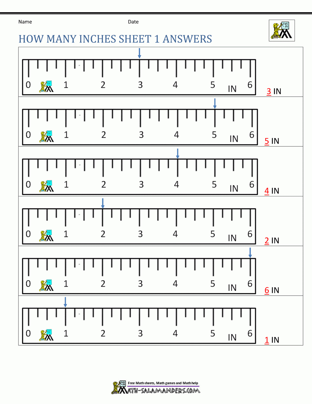 Measuring Length Worksheets intended for Measuring Length With a Ruler Worksheet
