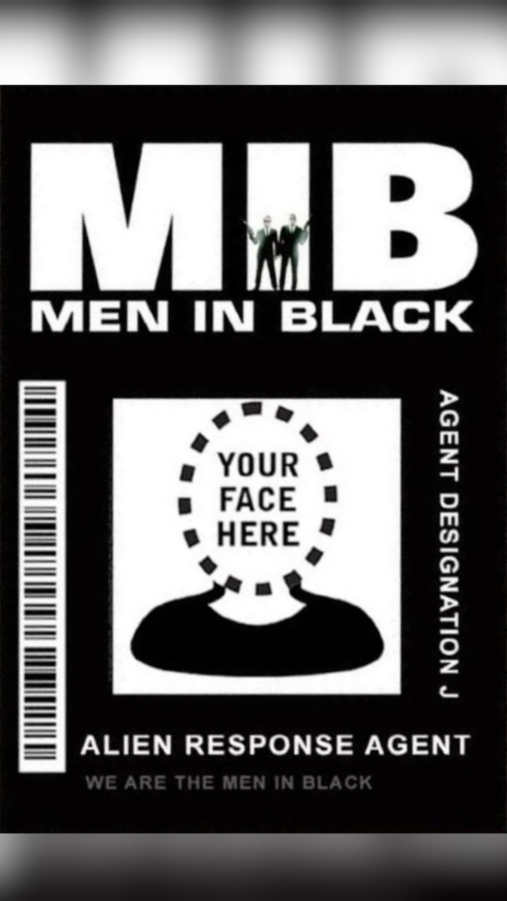 Mib Badge for Free Printable Mib Badge Template