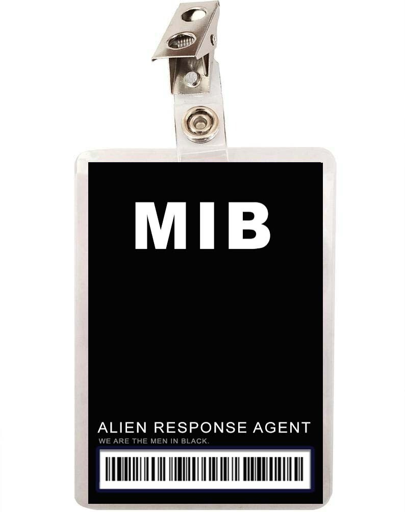 Mib Men In Black Id Badge Image Download Pdf intended for Free Printable Mib Badge Template