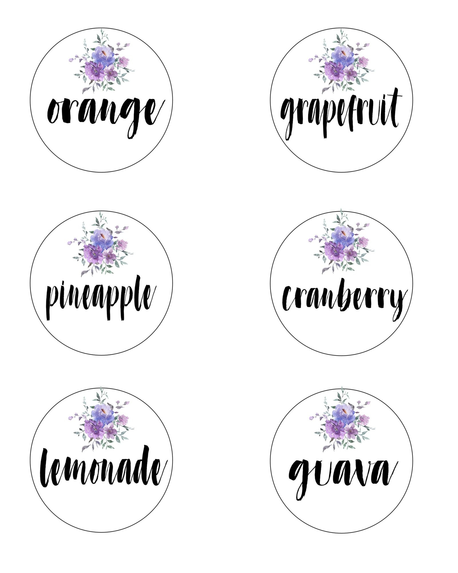 Mimosa Bar Printables in Free Printable Mimosa Bar Juice Labels