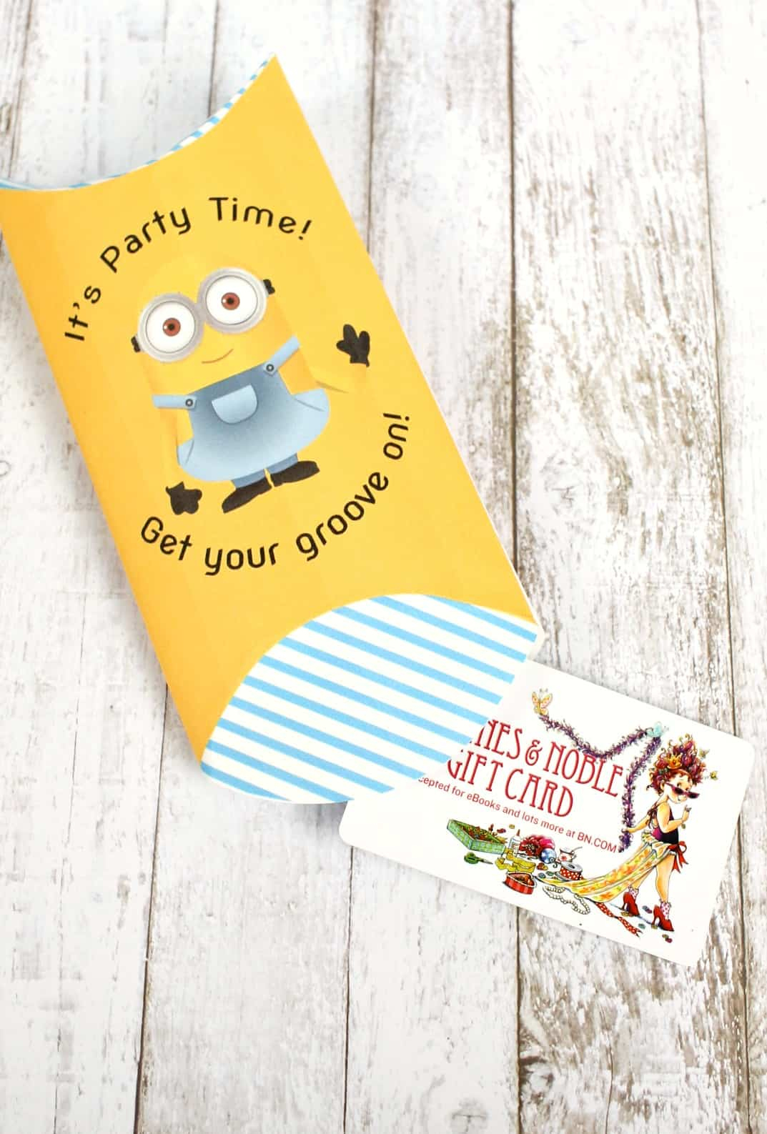 Minion Gift Card Printable - A Turtle&amp;#039;S Life For Me throughout Minion Gift Tags Free Printable
