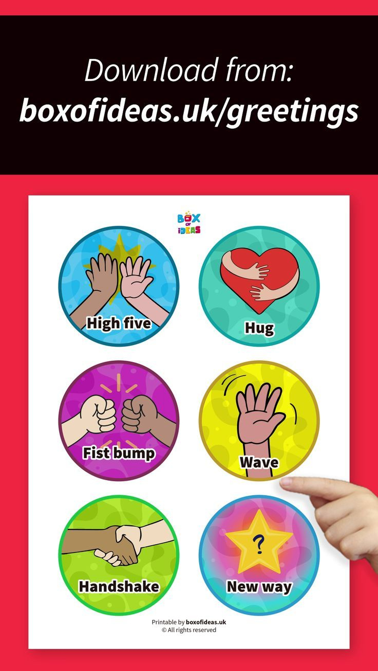 Morning Greeting Choices For Preschool Classroom: Free Printable Chart within Morning Greeting Choices Free Printable