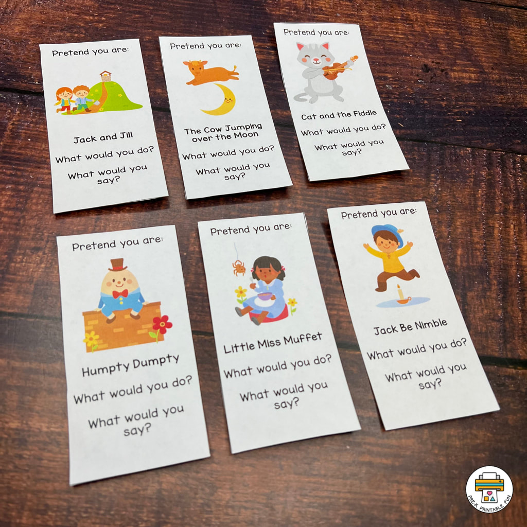 Mother Goose And Nursery Rhymes Activity Pack - Pre-K Printable Fun for Printable Mother Goose Nursery Rhymes