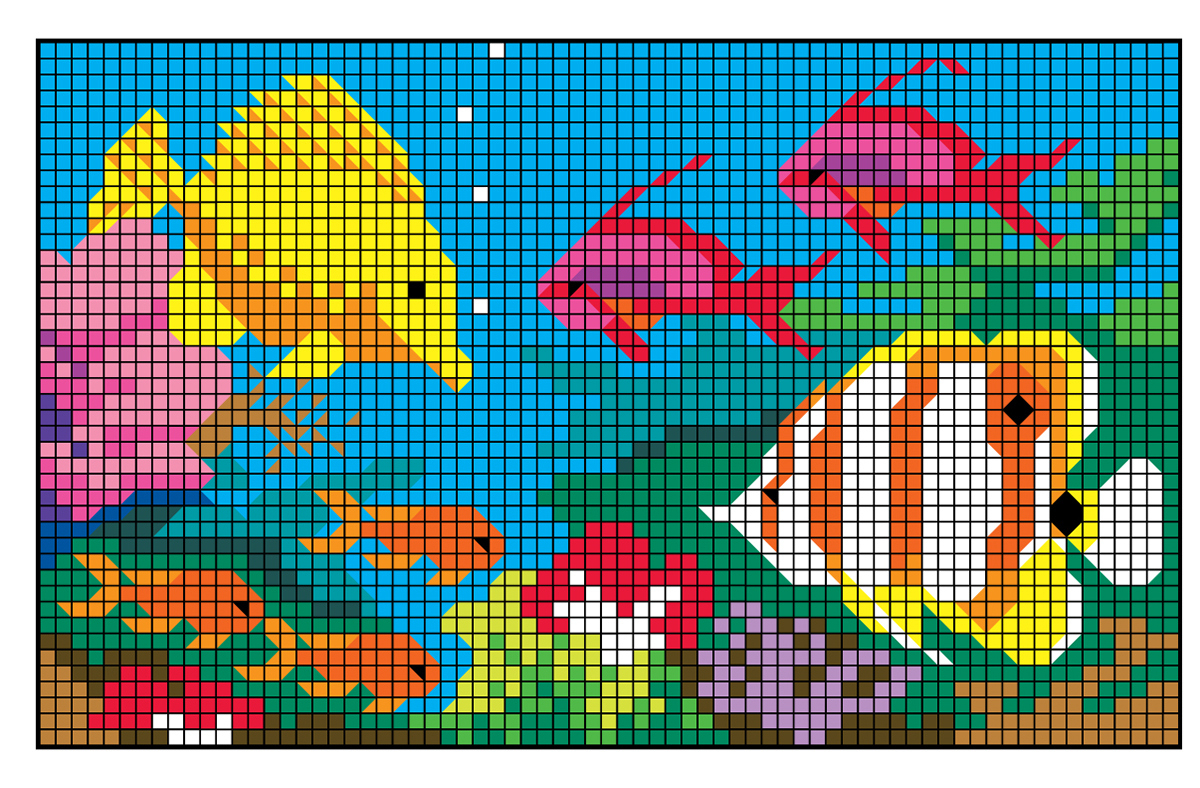 Mystery Mosaics :: Behance inside Mystery Mosaics Free Printables