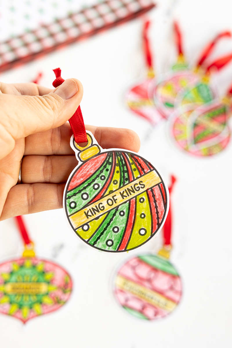 Names Of Jesus Printable Ornaments - Made To Be A Momma pertaining to Names of Jesus Printable Ornaments