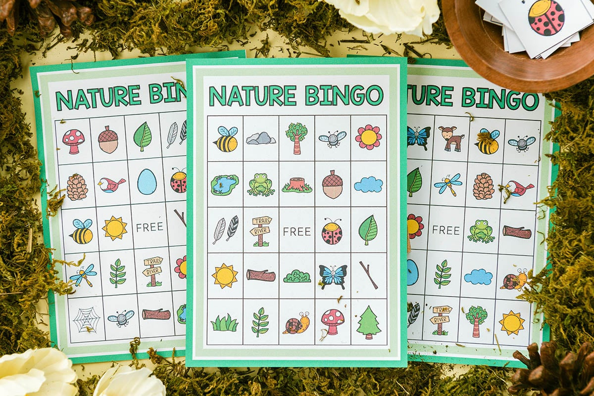 Nature Bingo (Free Printables) - The Best Ideas For Kids intended for Nature Walk Bingo Printable Free