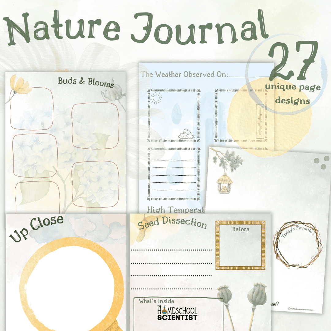 Nature Journal Printables - The Homeschool Scientist pertaining to Free Nature Journal Printables