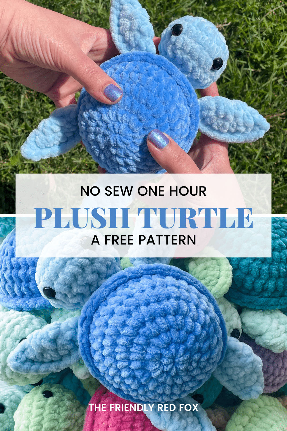 No Sew Crochet Turtle Amigurumi Plush - throughout Free Printable Crochet Turtle Pattern