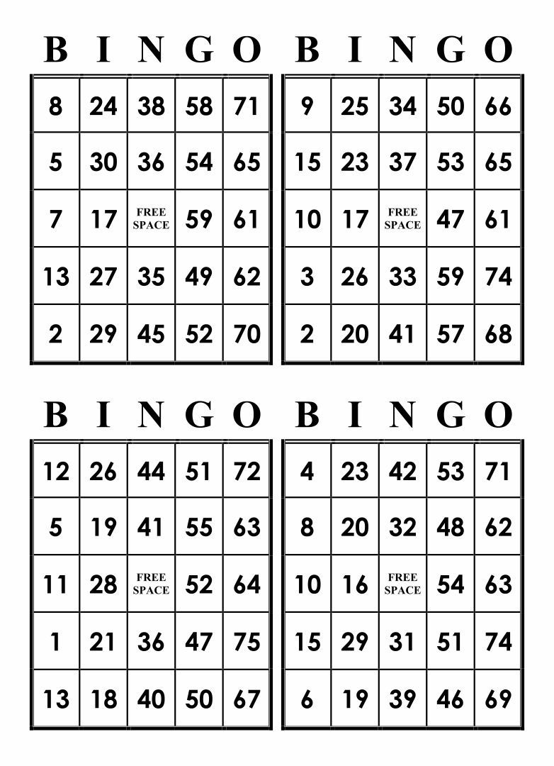 Number Bingo 1-100 within Bingo Cards Free Printable Numbers