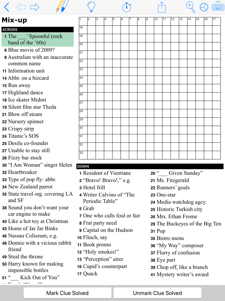 Out Of The Shadows regarding Diagramless Crosswords Printable