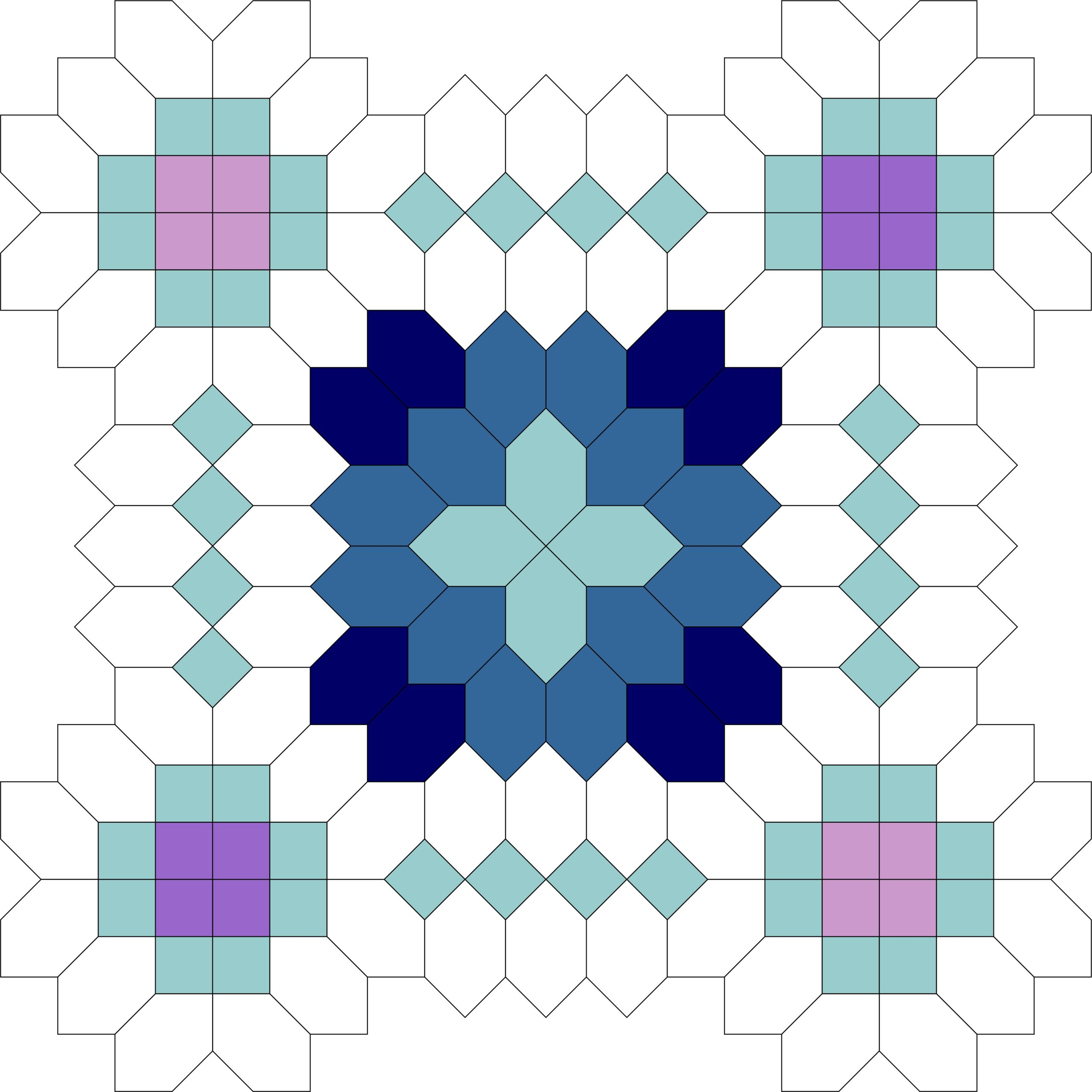Patchwork Of The Crosses - Lucy Boston - Paper Pieces Pack throughout Free Printable Lucy Boston Templates