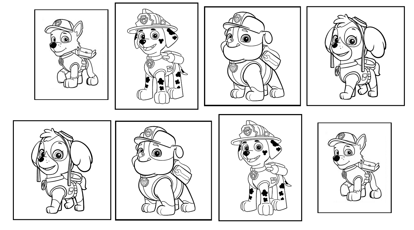 Paw Patrol Coloring Pages – Printable Coloring Pages. Free with regard to Paw Patrol Free Printables