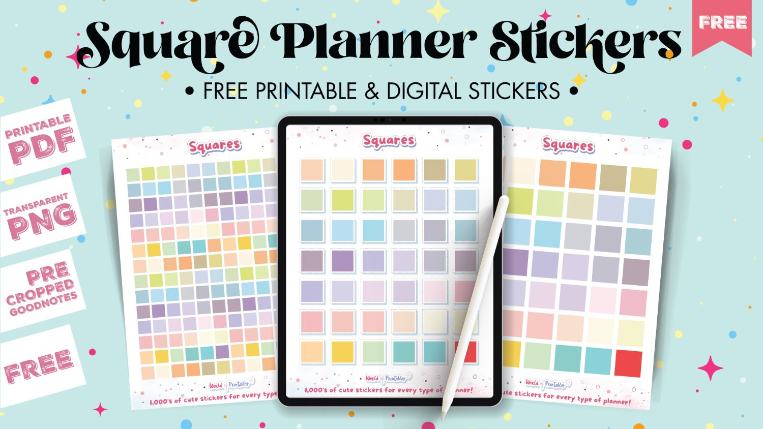 Planner Stickers | Digital &amp;amp; Printable Stickers - World Of Printables inside Free Printable Functional Planner Stickers