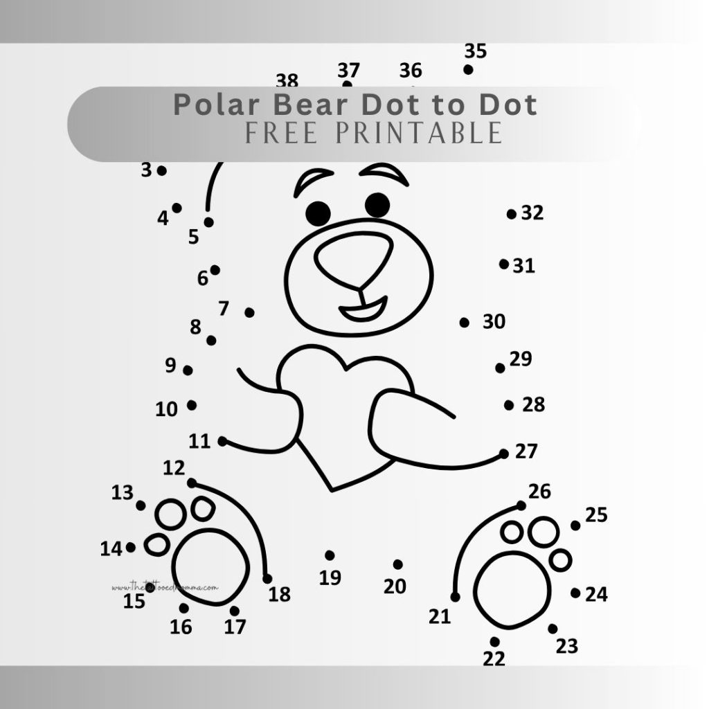 Polar Bear Family Activity Pack - Free Homeschool Resources with Printable Polar Bear Worksheets