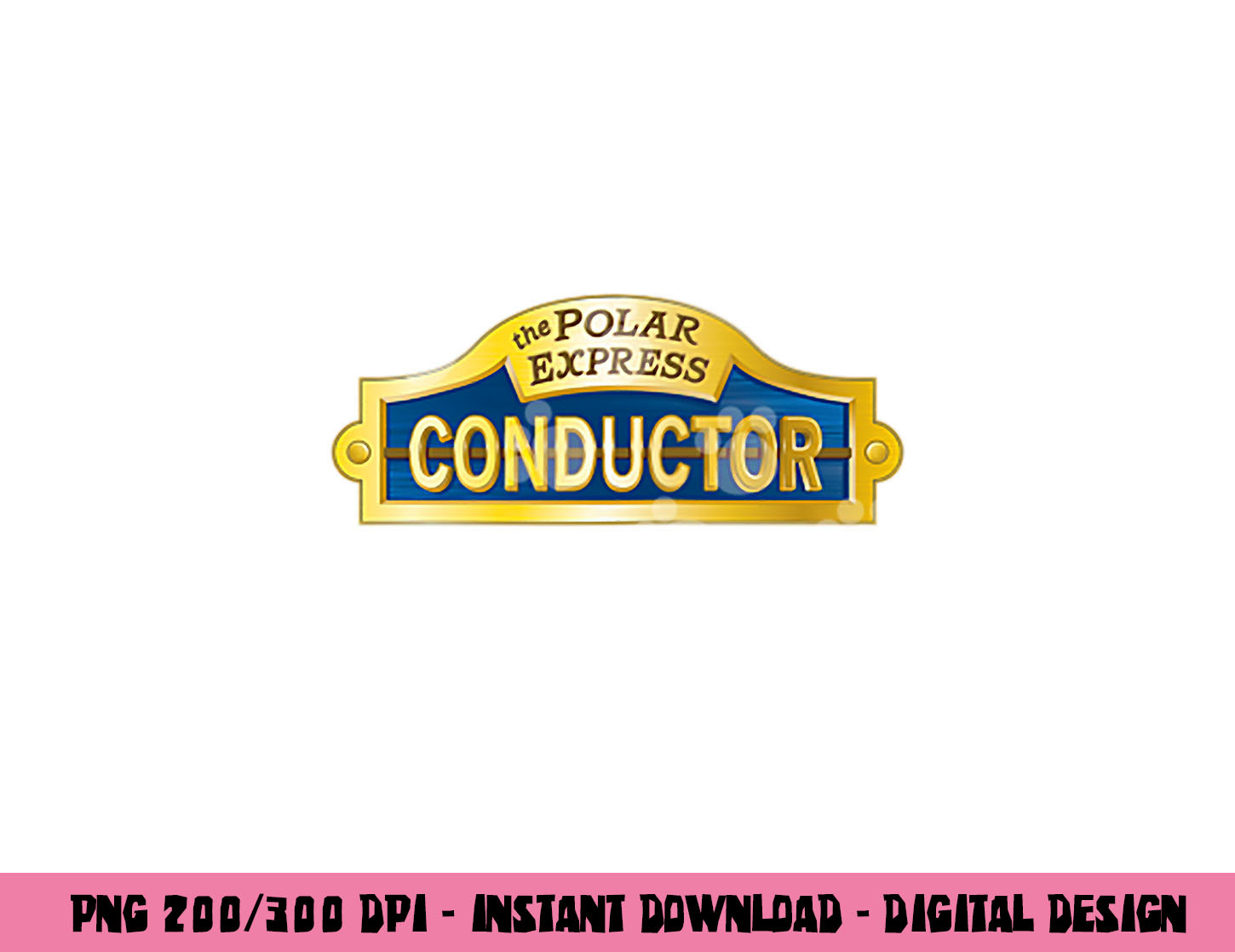 Polar Express Conductor T Shirt Png, Sublimation for Printable Polar Express Conductor