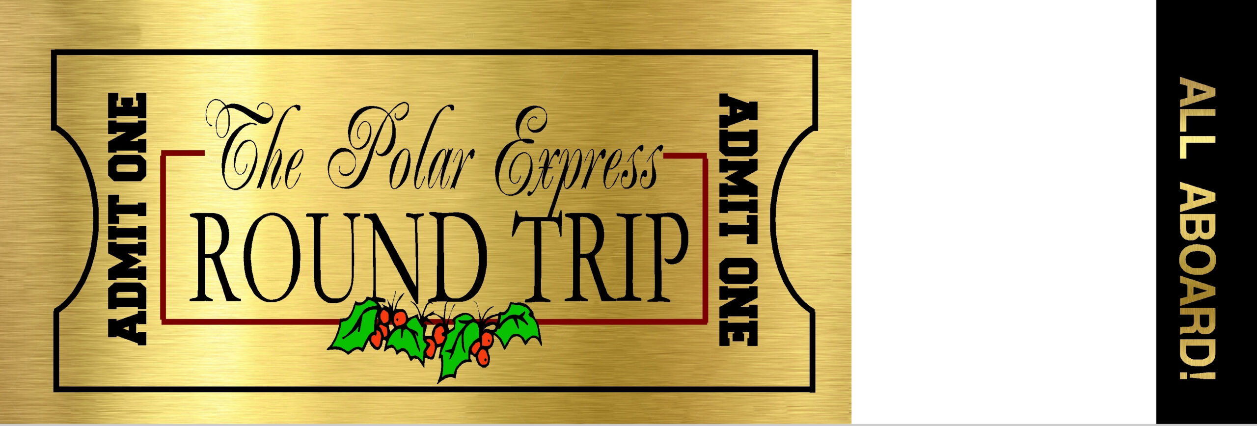 Polar Express Ticket – The Idea Door for Polar Express Ticket Printable Free
