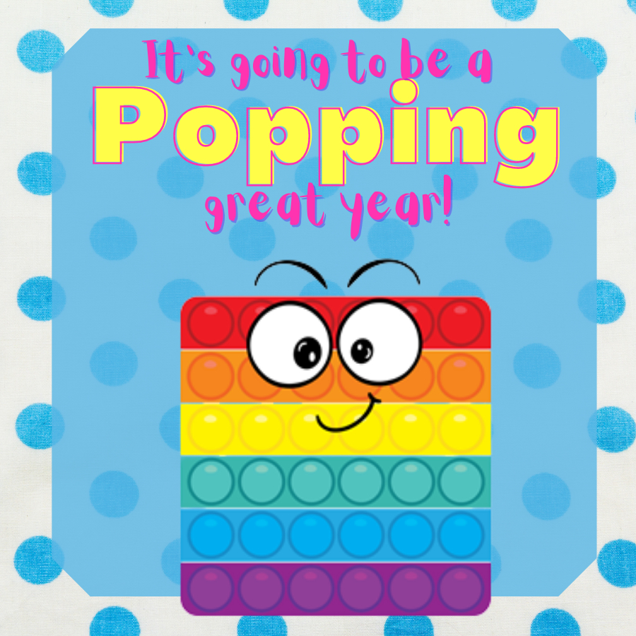 Pop It Fidget Birthday &amp;amp; Back To School Tags – Teaching Heart Blog within Pop It Gift Tag Free Printable