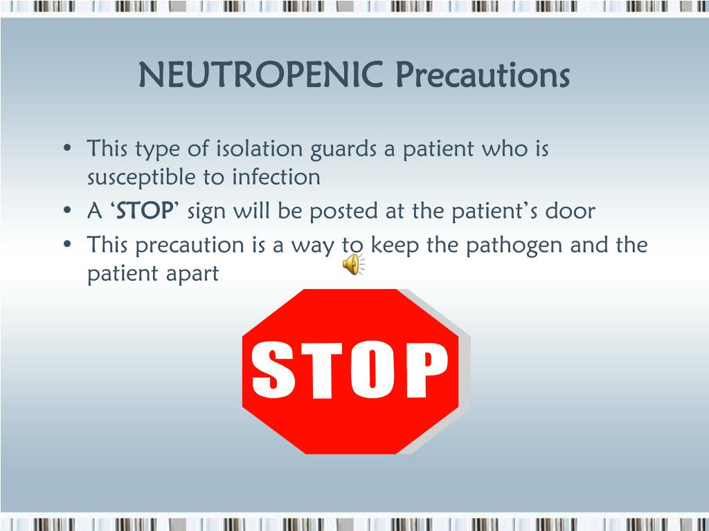 Ppt - Nwths Student Orientation Powerpoint Presentation, Free with Neutropenic Precautions Sign Printable Free