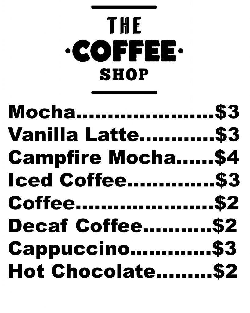 Pretend Play Coffee Shop Idea With Free Printables! with Coffee Shop Dramatic Play Printables Free