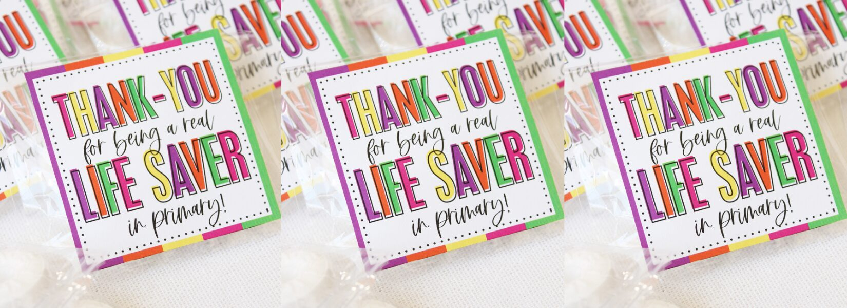 Primary Teacher Appreciation Free Printable Lifesaver Tags - Aspen Jay for Free Printable Lifesaver Tags