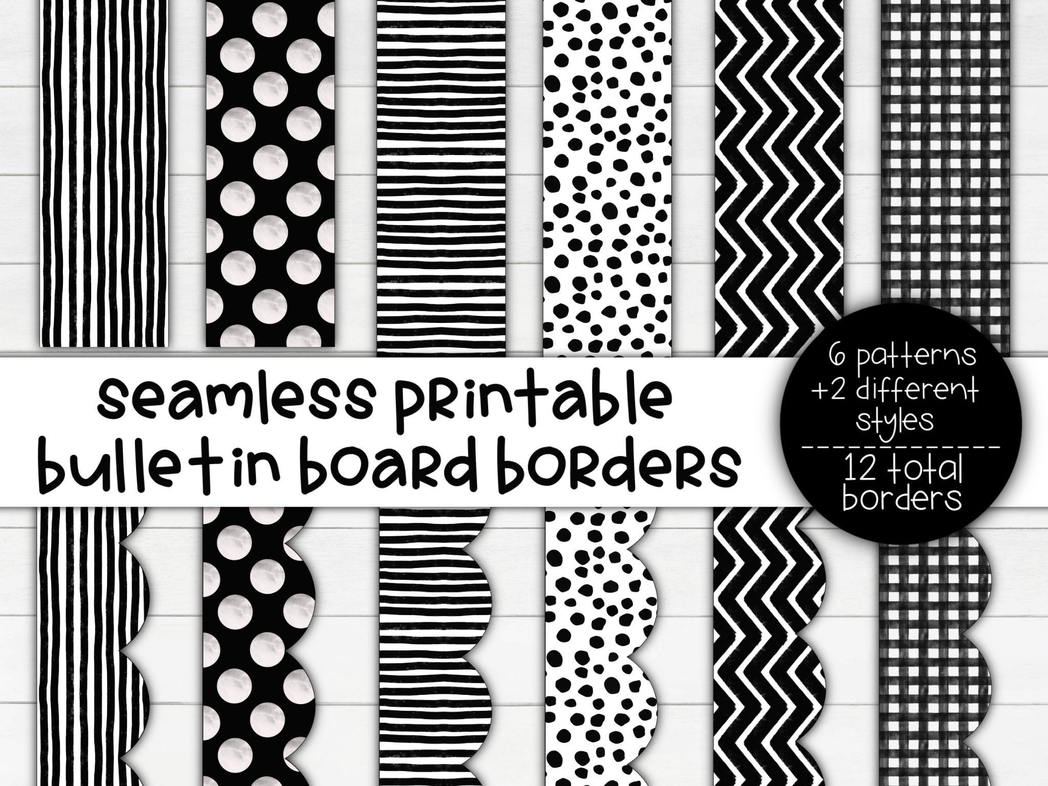 Printable Bulletin Board Borders | Printable Classroom Borders throughout Bulletin Board Printable Borders