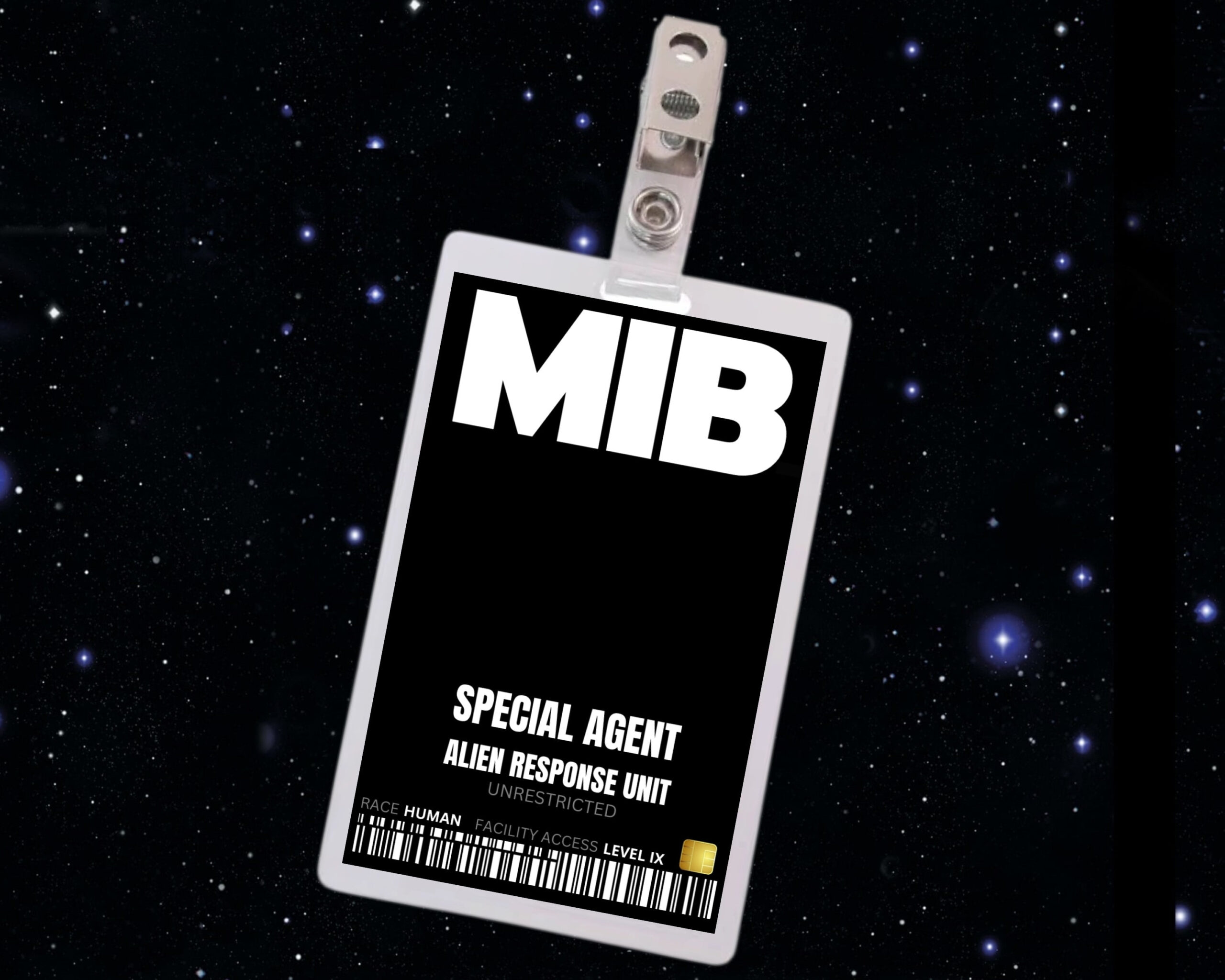 Printable Men In Black Id Card | Badge | Special Agent | Cosplay | Costume | Name Tag | Prop | Halloween | Generic Mib intended for Badge Creator Free Printable Mib Badge Template