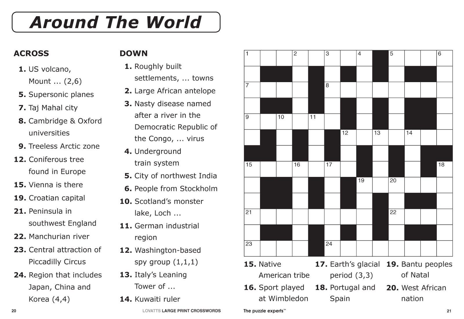 Printable Puzzles For 13 Year Olds - Printable Crossword Puzzles in Printable Crossword Puzzles For Teens