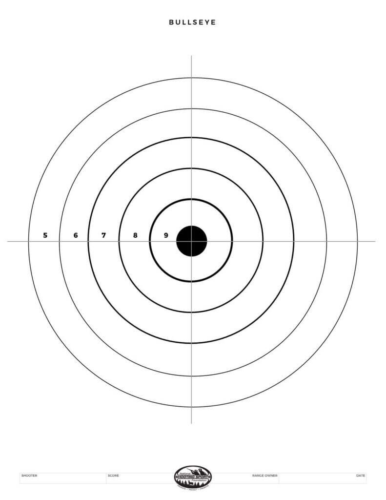 Printable Shooting Targets And Gun Targets • Nssf regarding Free Rifle Targets Printable