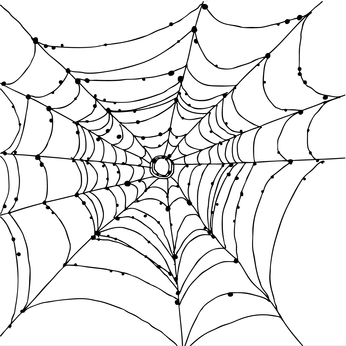 Printable Spiders Web - Printable Party Favors regarding Spider Web Stencil Printable