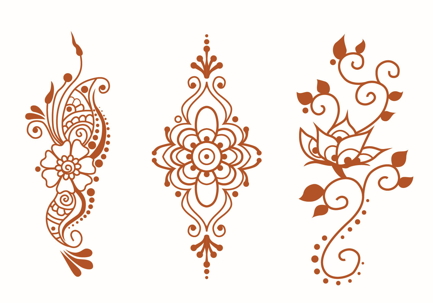 Printable Stencil Henna Patterns - Printable Party Favors within Printable Henna Stencils Free