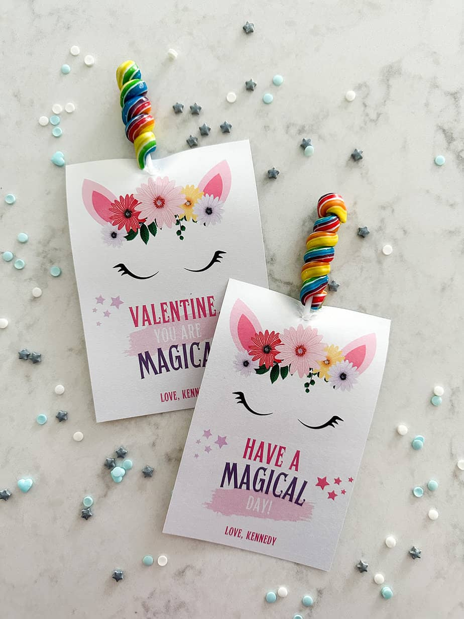 Printable Unicorn Template For Valentine'S - Alex Marie Jordan within Free Printable Unicorn Valentine
