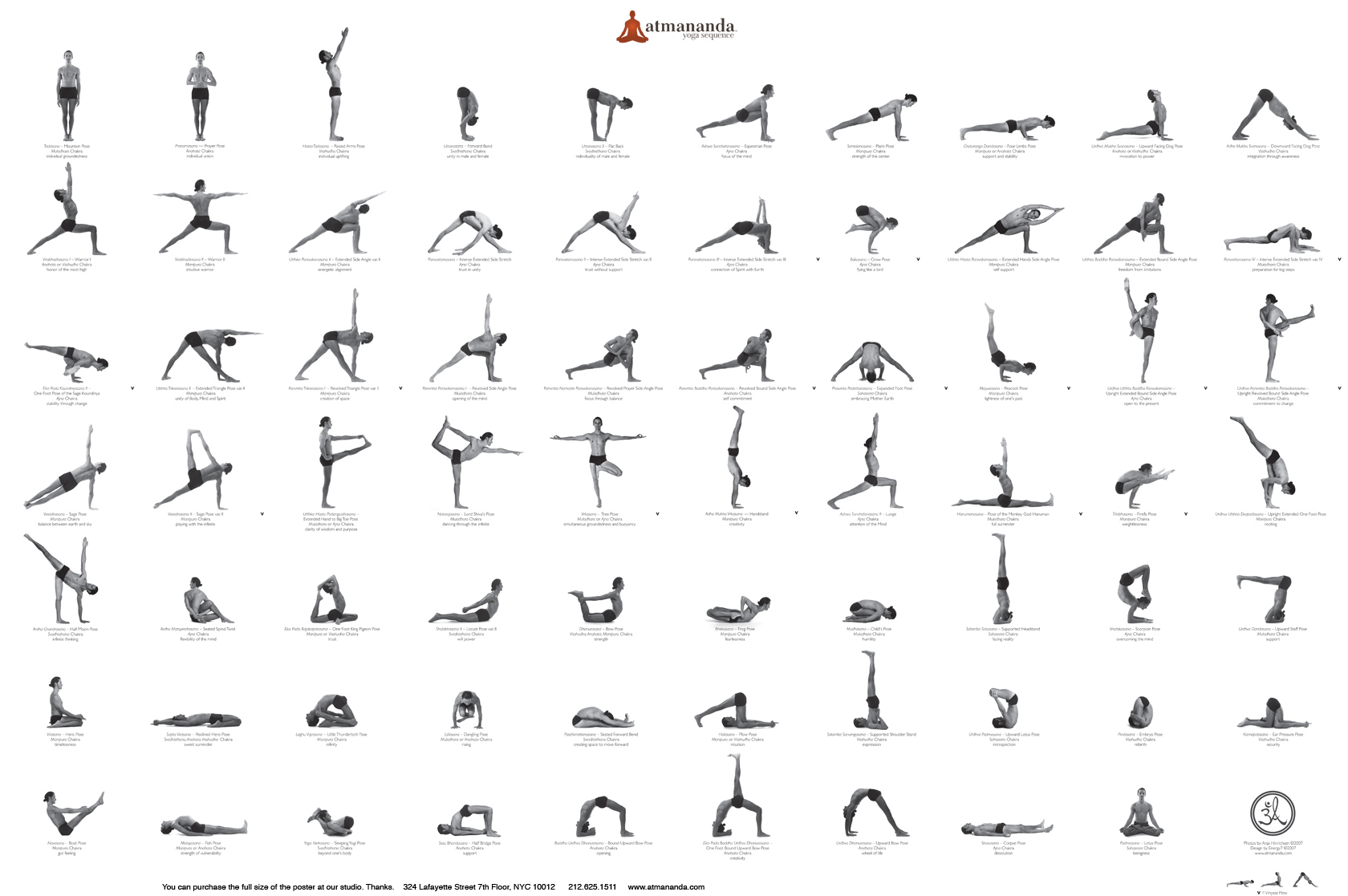 Printable Yoga Poses Chart - Printable Party Favors inside Free Printable Hatha Yoga Poses Chart