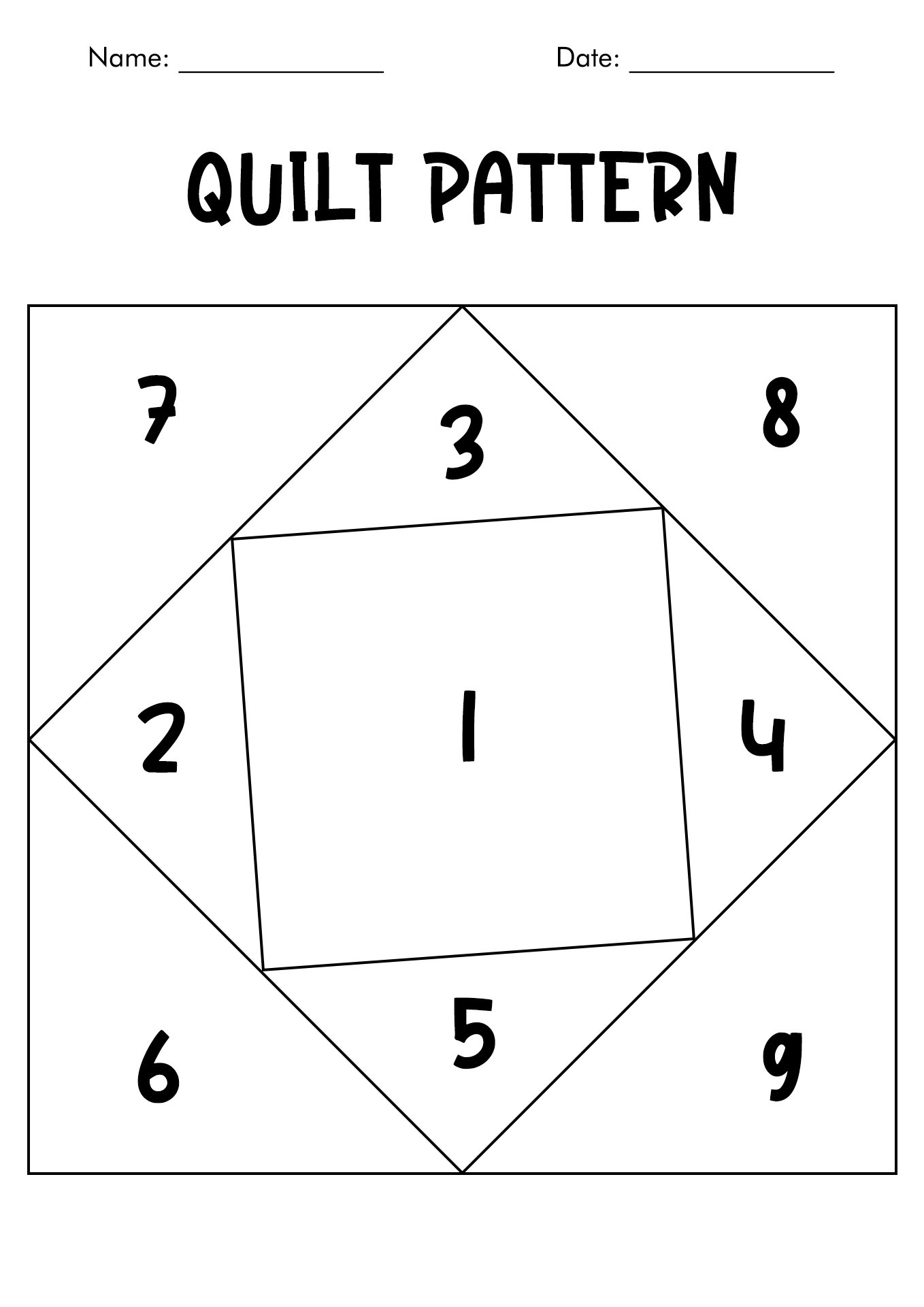 Quilting Patterns Free Printable - Printable Party Favors within Jacqueline E Mathews Printables