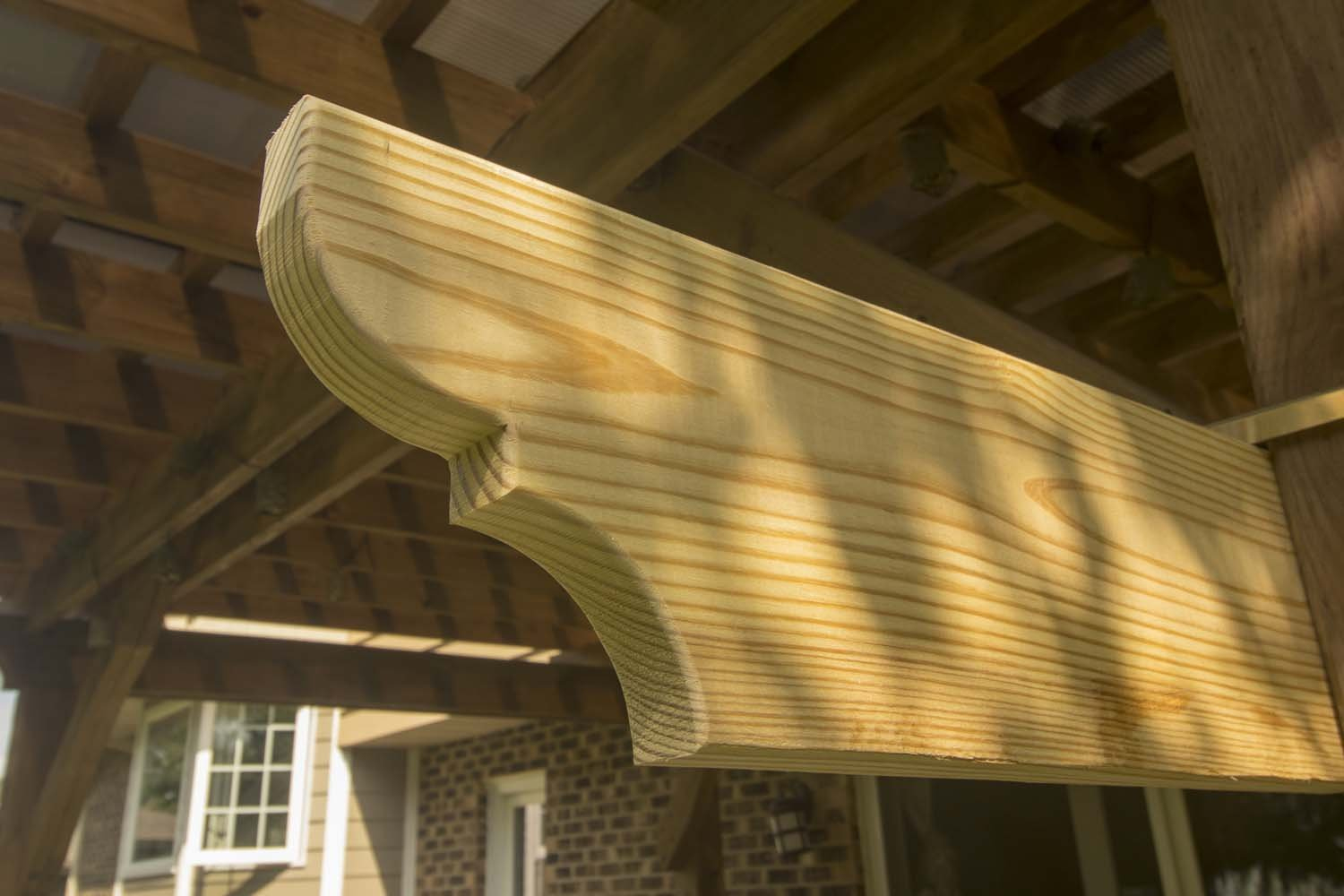 Rafter Tail Cutting Templates | Apex Pergola Design for 2x6 Printable Free Printable Pergola End Templates