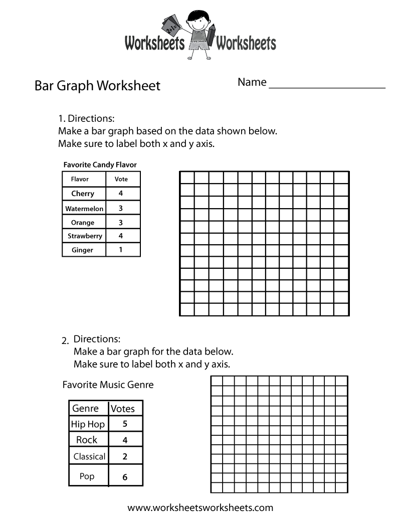 Seashell Bar Graph Worksheet - Free Printable, Digital, &amp;amp; Pdf with Printable Seashell Bar Graph Worksheet