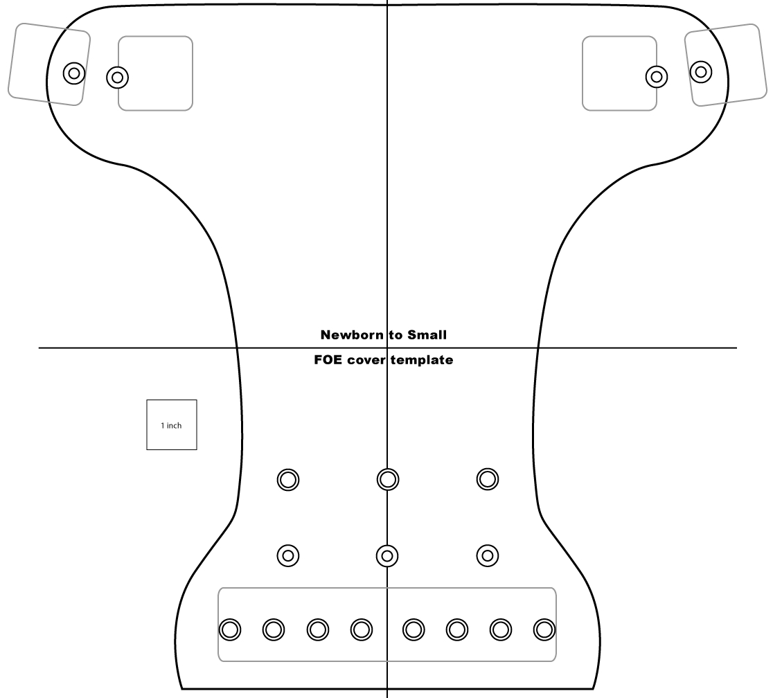 Simple Diaper-Sewing Tutorials: Newborn And One-Size Foe Cover for Printable Free Printable Diaper Cover Pattern