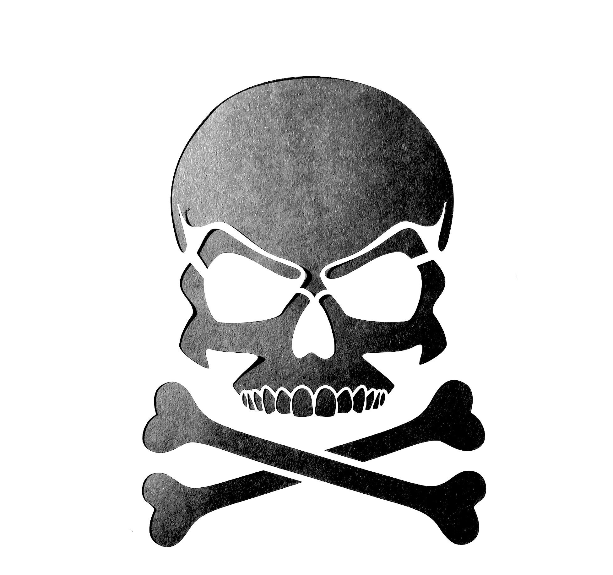 Skull &amp;amp; Crossbones Skeleton Head Stencil Template, Image Size 251Mm X 180Mm inside Skull and Crossbones Stencil Printable
