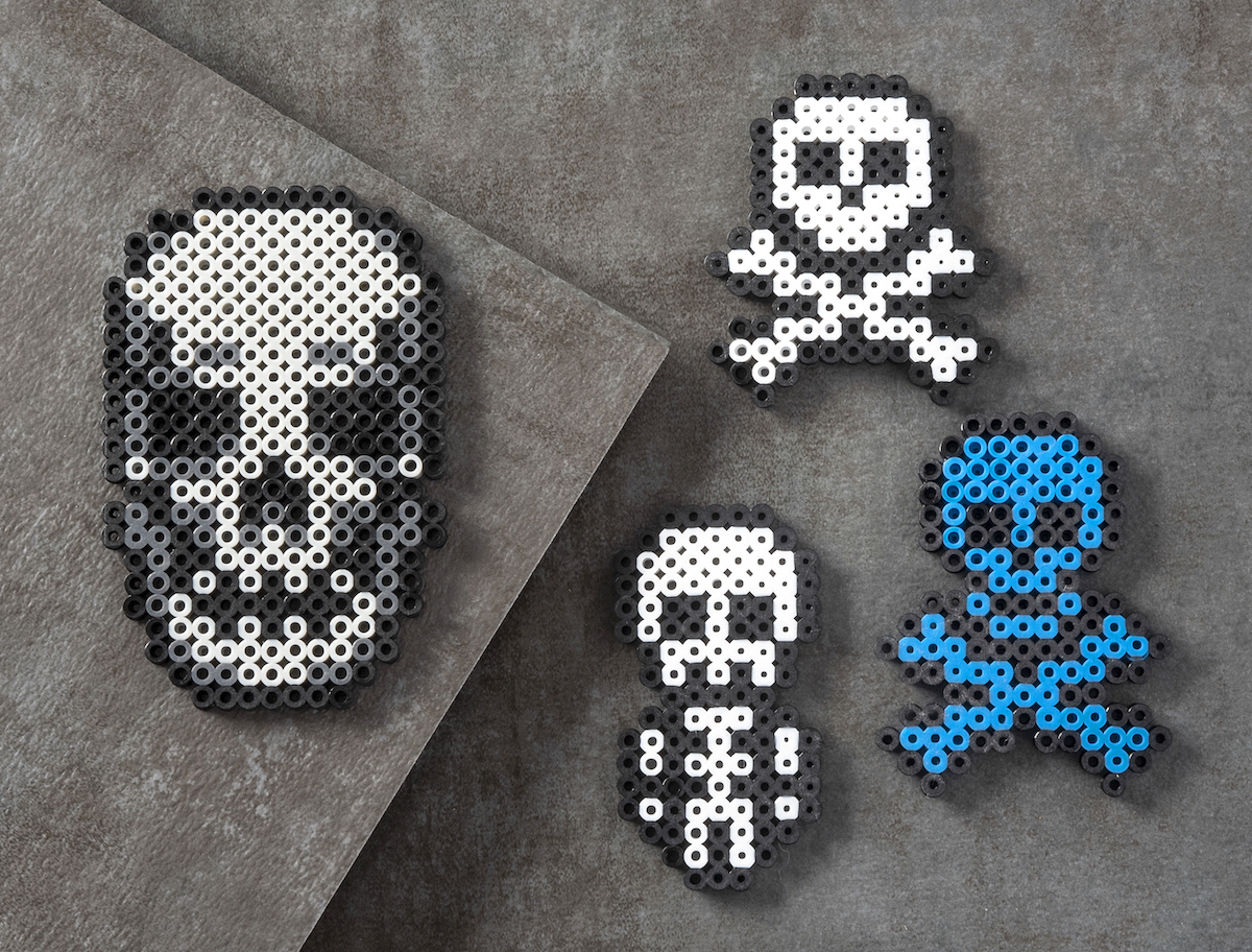 Skull Perler Beads (25+ Free Patterns) - Diy Candy within Free Printable Plastic Canvas Patterns Skulls