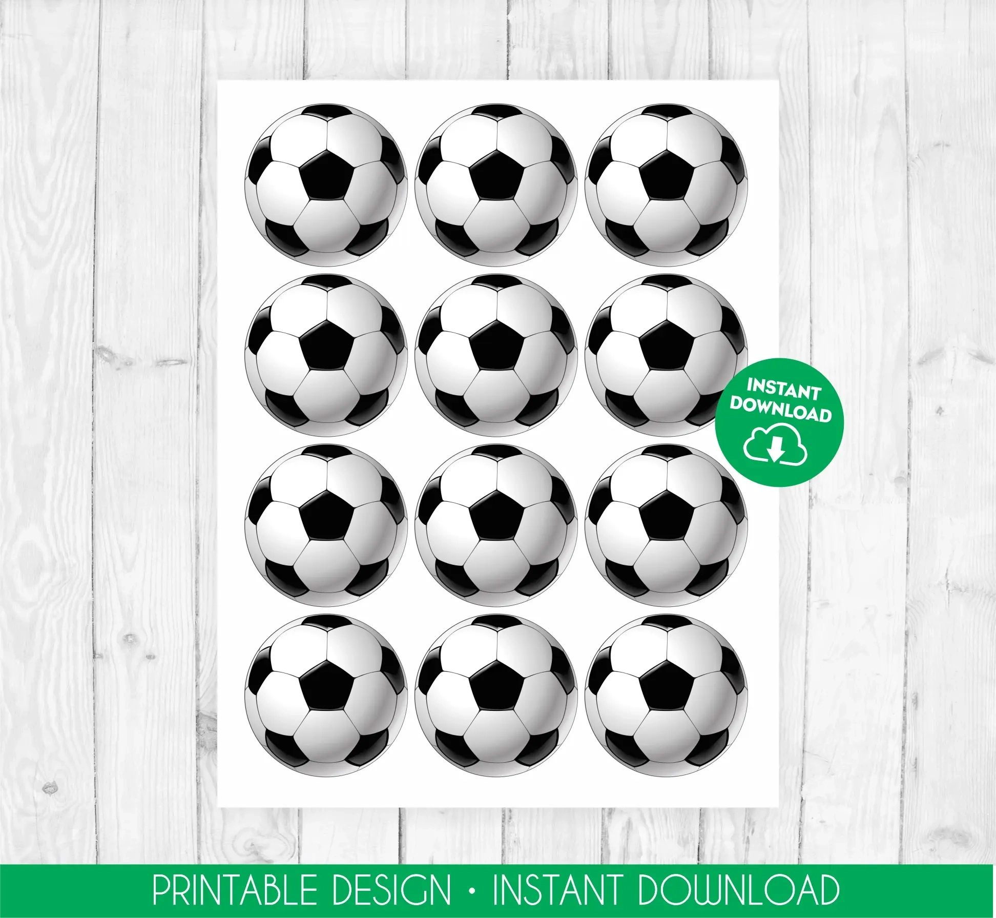 Soccer Cupcake Toppers Printable Soccer Birthday Toppers English with Football Cupcake Toppers Printable