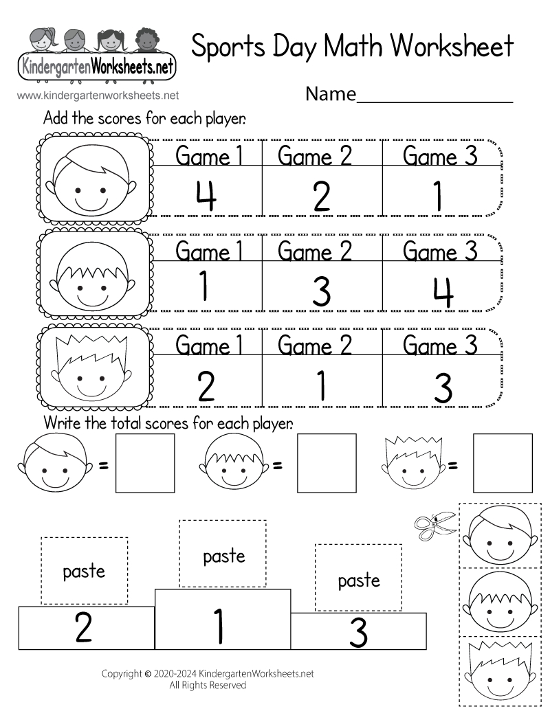 Sports Day Math Worksheet - Free Printable, Digital, &amp;amp; Pdf regarding Olympics Math Worksheet Printable