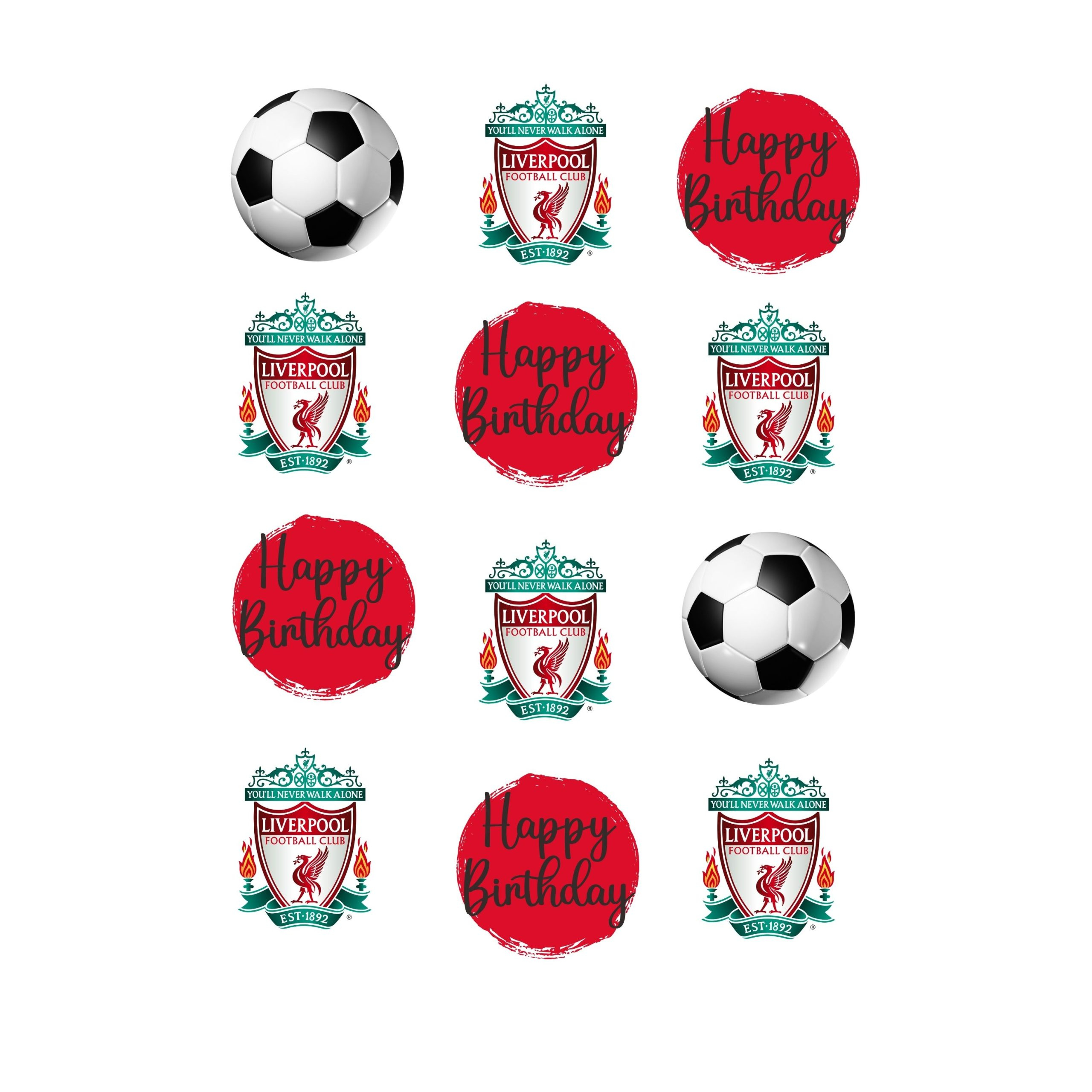Sports-Themed Birthday Cupcakes With Printed Topper intended for Football Cupcake Toppers Printable