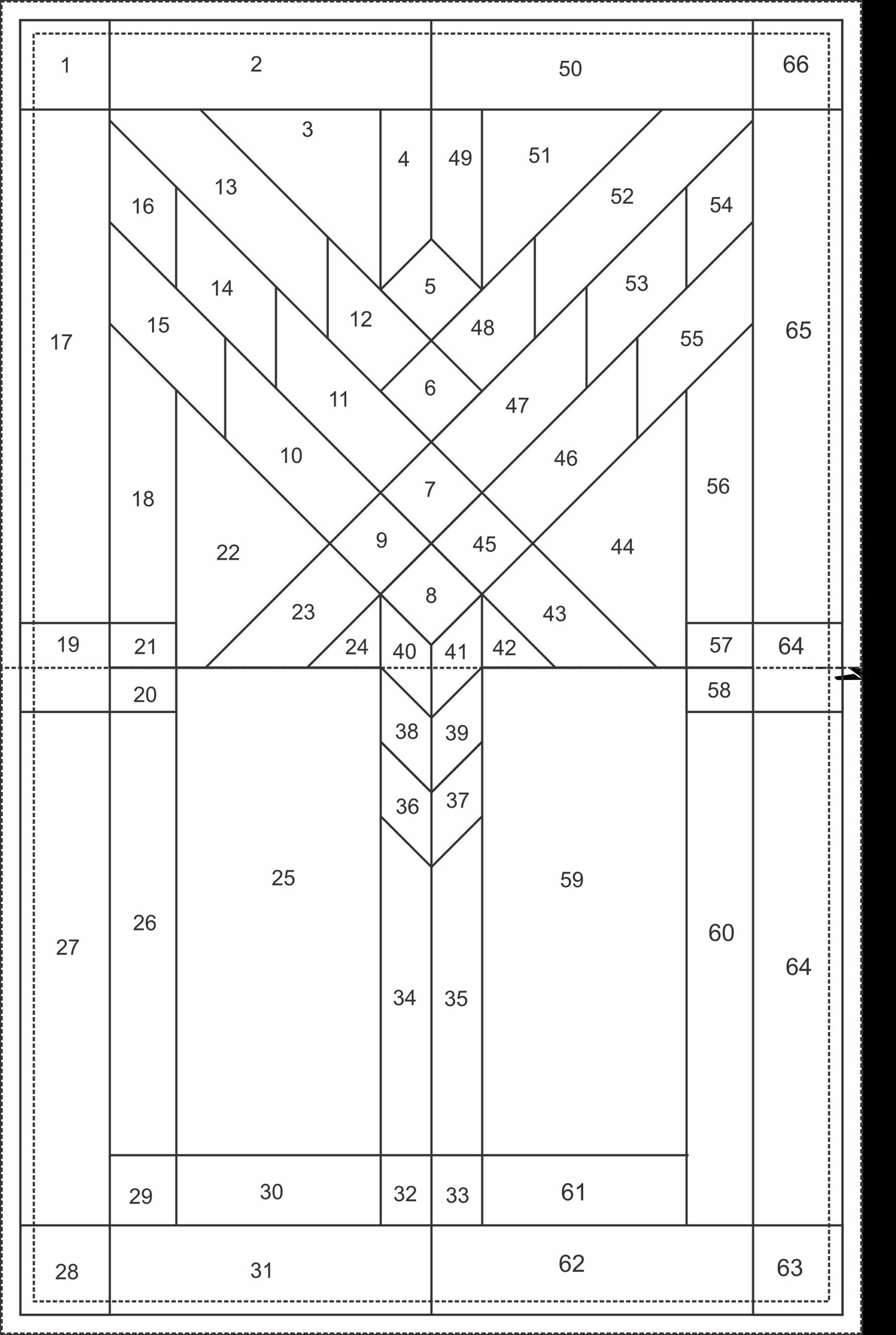 Stained Glass Pattern - Frank Lloyd Wright Inspired - Pdf File For inside Printable Free Frank Lloyd Wright Stained Glass Patterns