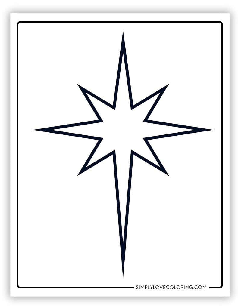 Star Templates (Free Pdf Printables) - Simply Love Coloring in Printable Star of David Template